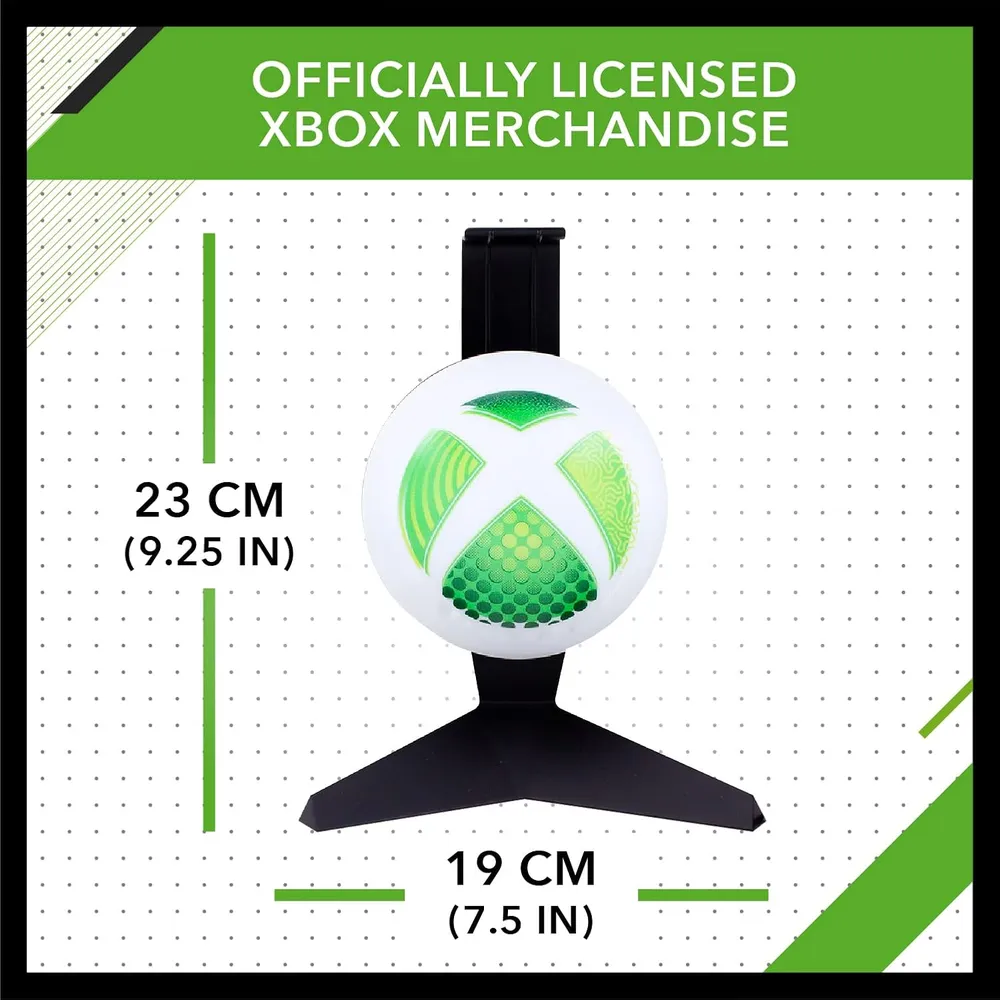 Paladone Xbox, soporte de luz para auriculares con licencia oficial