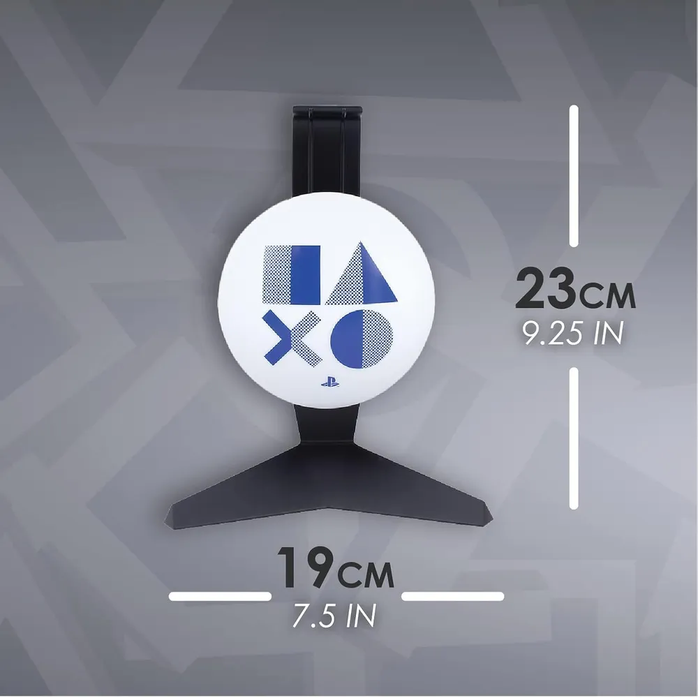 Paladone PlayStation, soporte iluminado para auriculares gamers