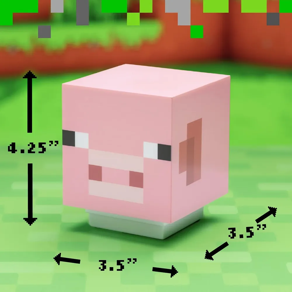 Paladone Minecraft Pig, luz con sonido oficial