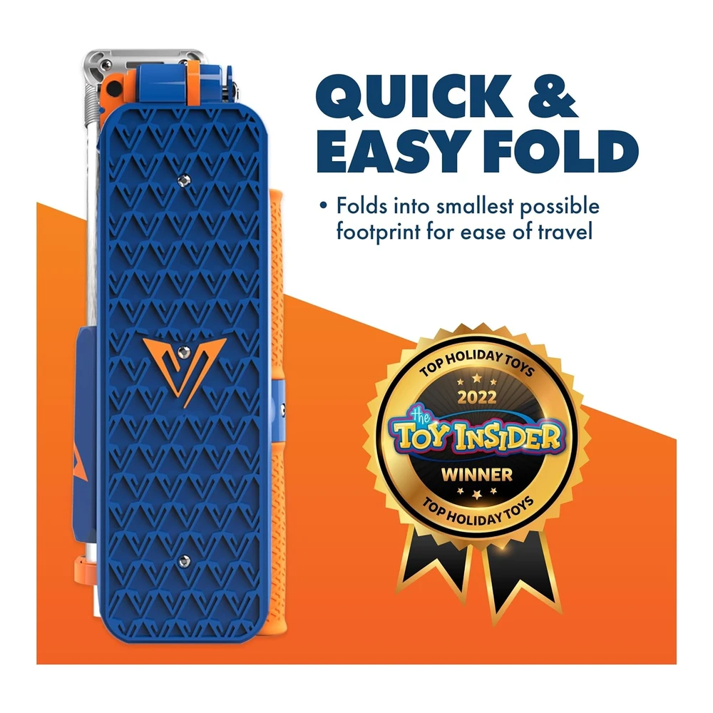 b0971s9dk1_2.webp Valor Patinete de Juguete - Ultra Compacto y Ligero - Plegable - con Rodamiento de Rueda Abec7 - Juguetes para niños Azul y Naranja