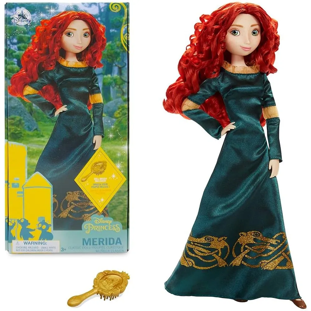 MUÑECA MÉRIDA PRINCESA DE DISNEY 11" / 28 CM