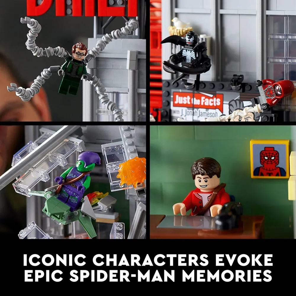 LEGO MARVEL SPIDER-MAN DAILY BUGLE SET CON 25 MINIFIGURAS