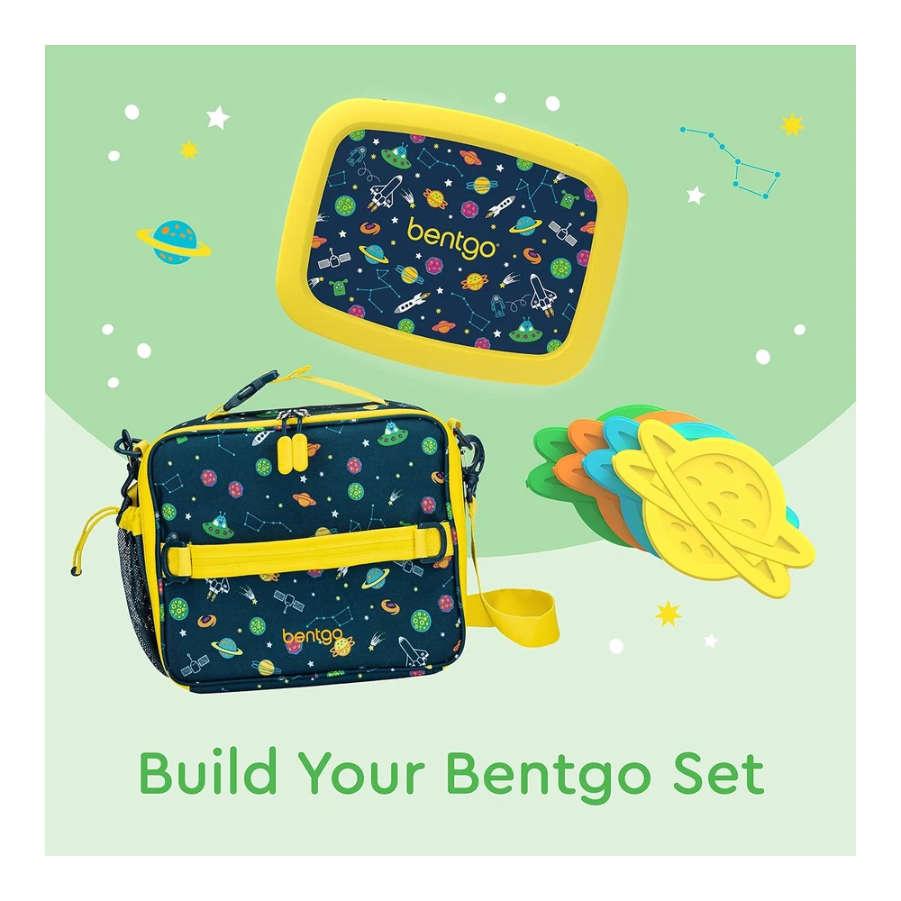 Bentgo Kids Prints - Lonchera para niños a Prueba de Fugas