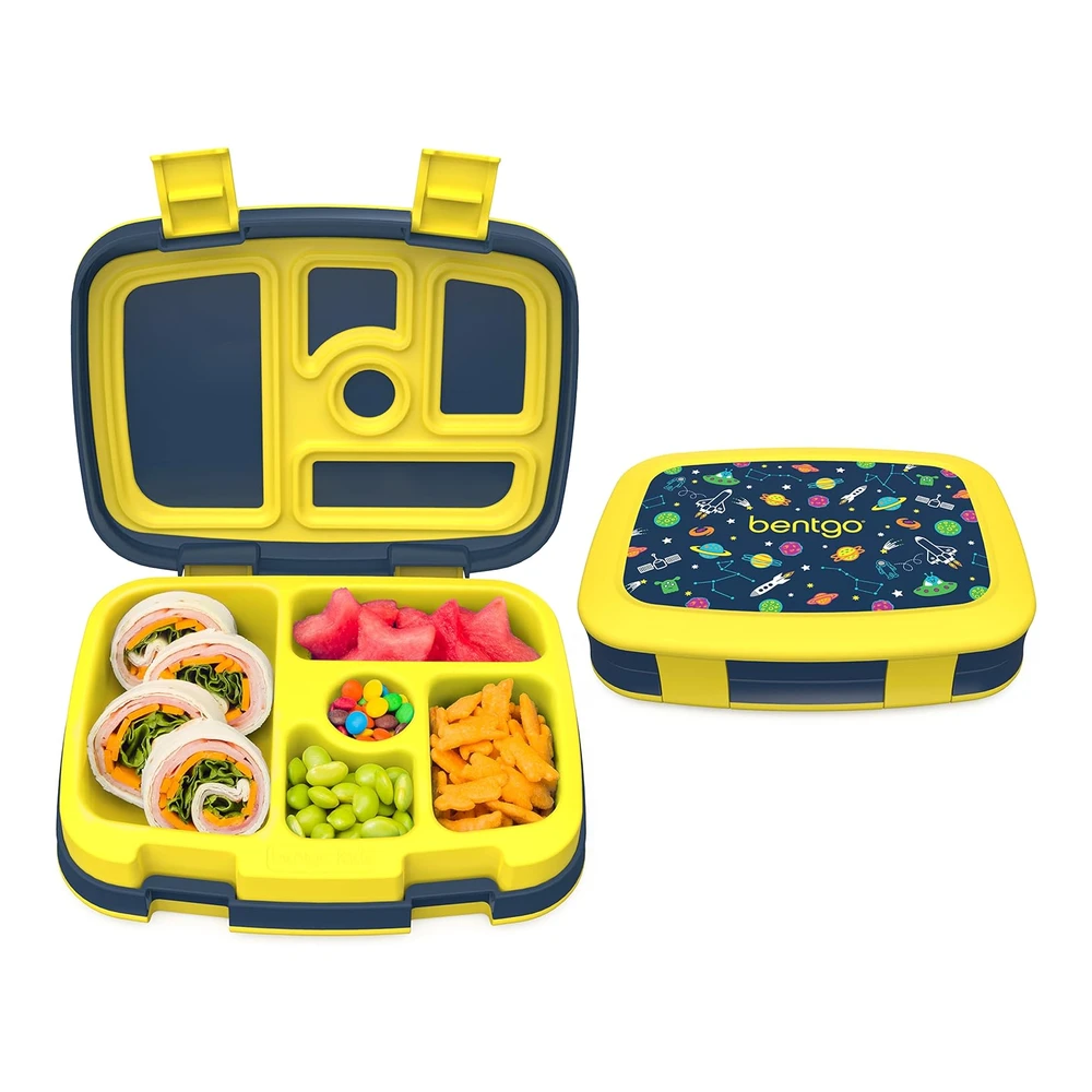 Bentgo Kids Prints - Lonchera para niños a Prueba de Fugas