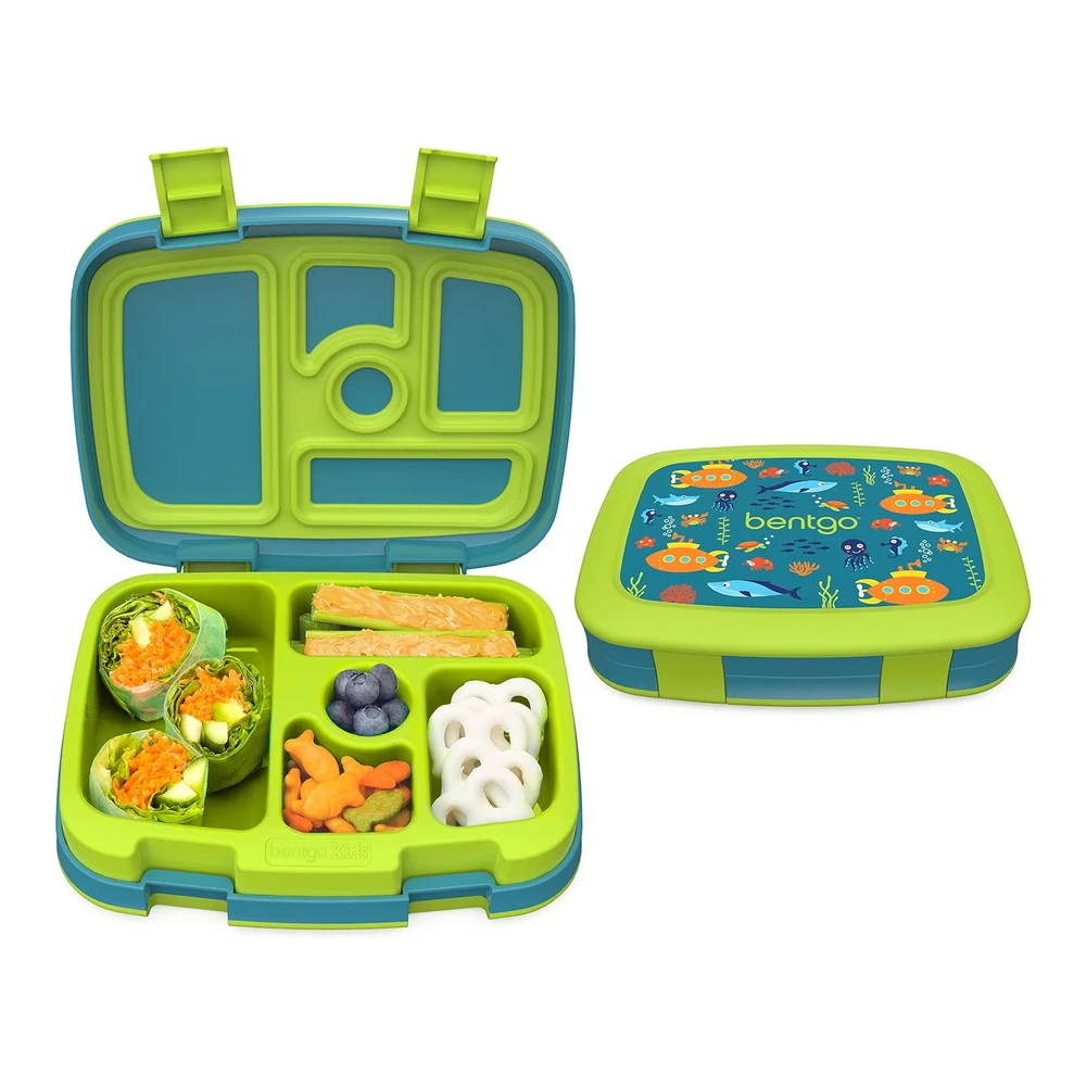 Bentgo Kids Prints - Lonchera para niños a Prueba de Fugas
