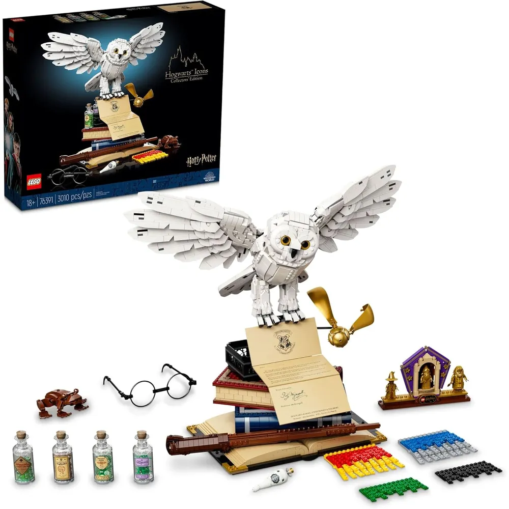 Lego Harry Potter Hogwarts Icons edición 20 aniversario set coleccionable