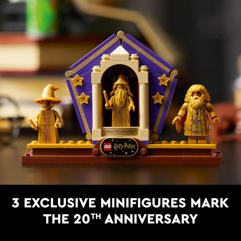 Lego Harry Potter Hogwarts Icons edición 20 aniversario set coleccionable