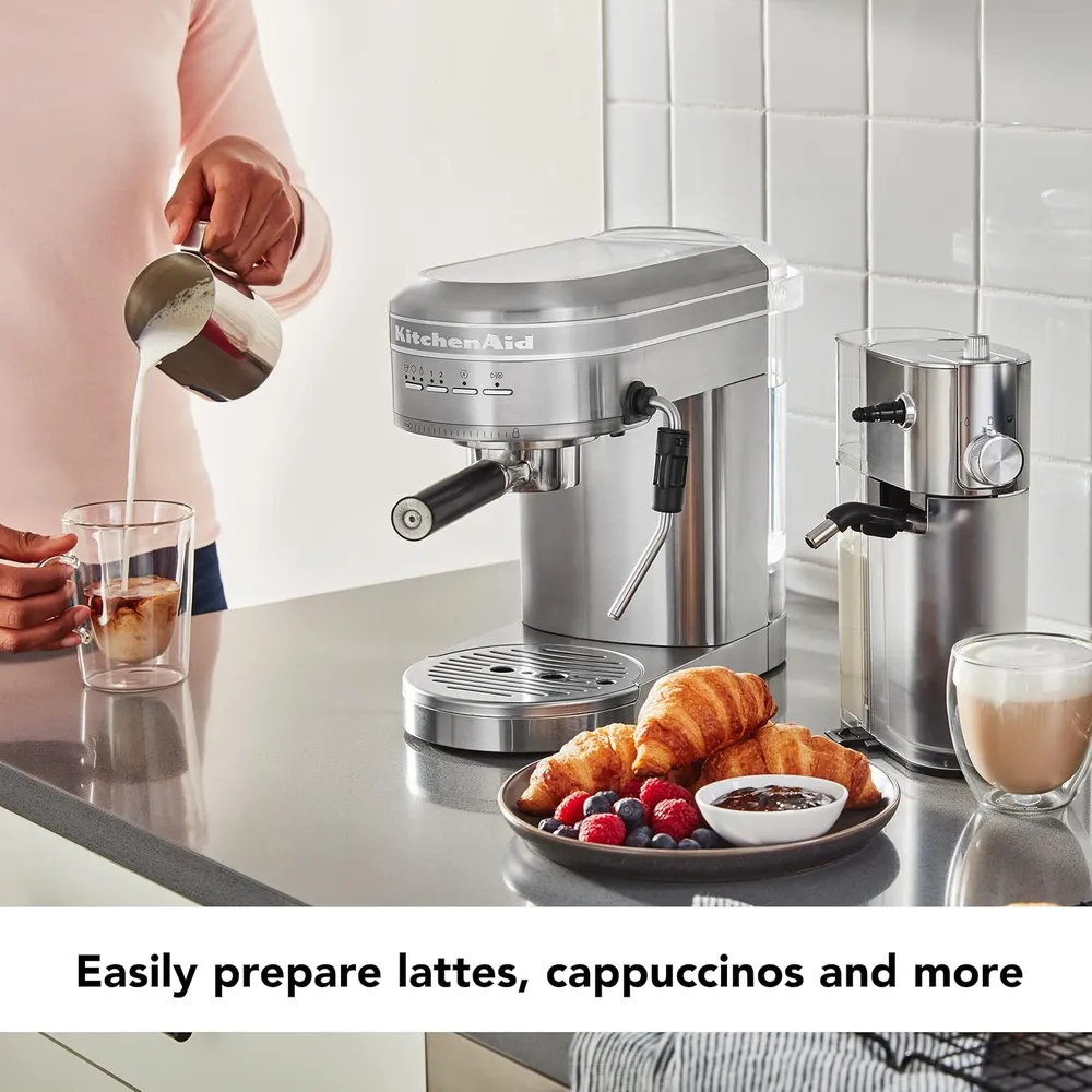 KITCHENAID KESMK5, ACCESORIO ESPUMADOR AUTOMÁTICO DE LECHE METÁLICO BLANCO