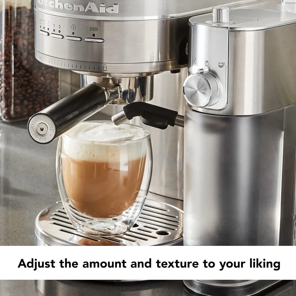 KITCHENAID KESMK5, ACCESORIO ESPUMADOR AUTOMÁTICO DE LECHE METÁLICO BLANCO