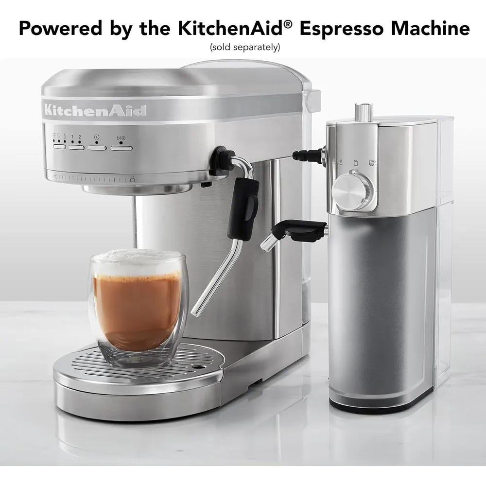 KITCHENAID KESMK5, ACCESORIO ESPUMADOR AUTOMÁTICO DE LECHE METÁLICO BLANCO