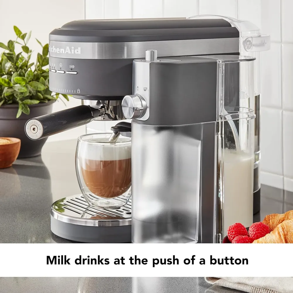 KITCHENAID KESMK5, ACCESORIO ESPUMADOR AUTOMÁTICO DE LECHE METÁLICO NEGRO
