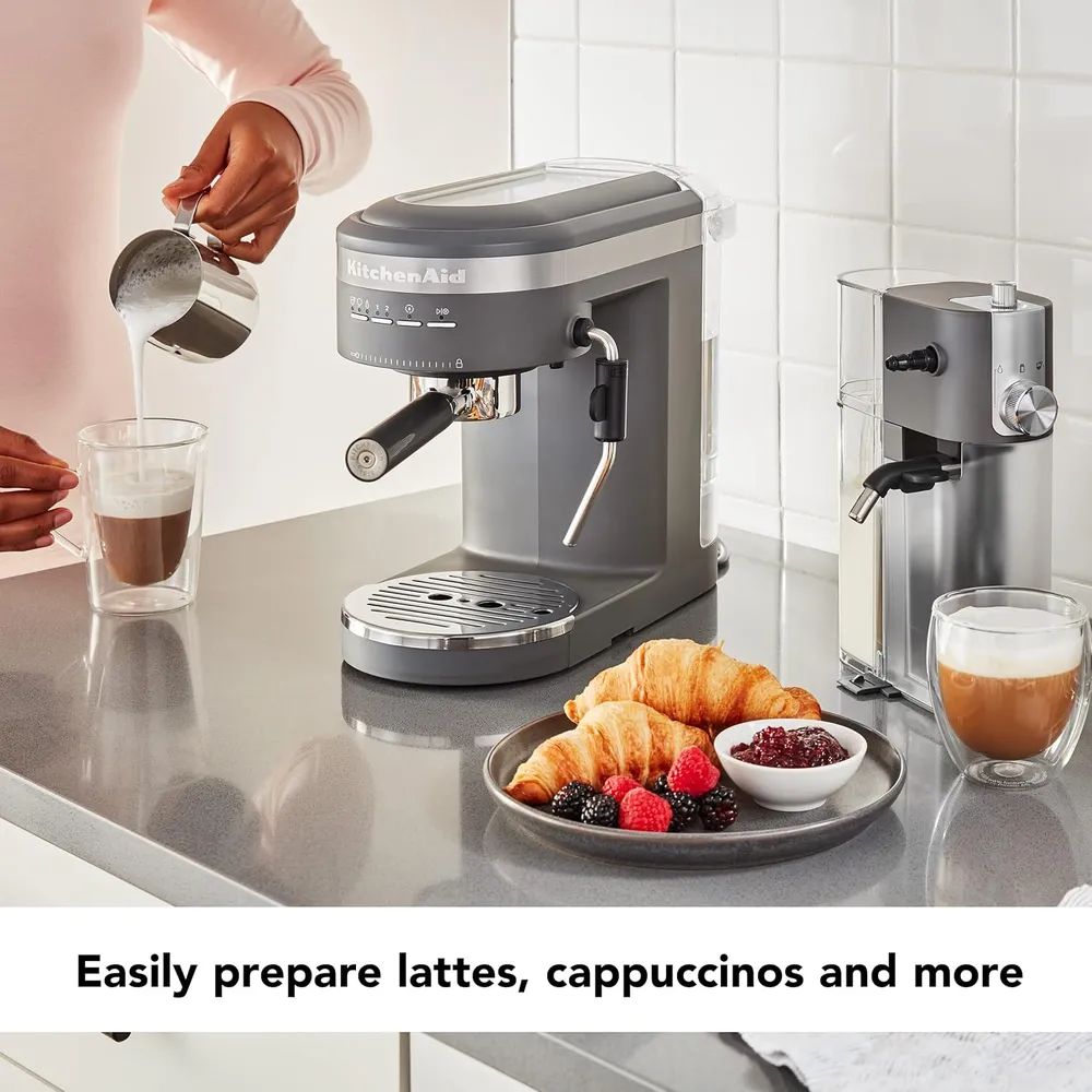 KITCHENAID KESMK5, ACCESORIO ESPUMADOR AUTOMÁTICO DE LECHE METÁLICO NEGRO