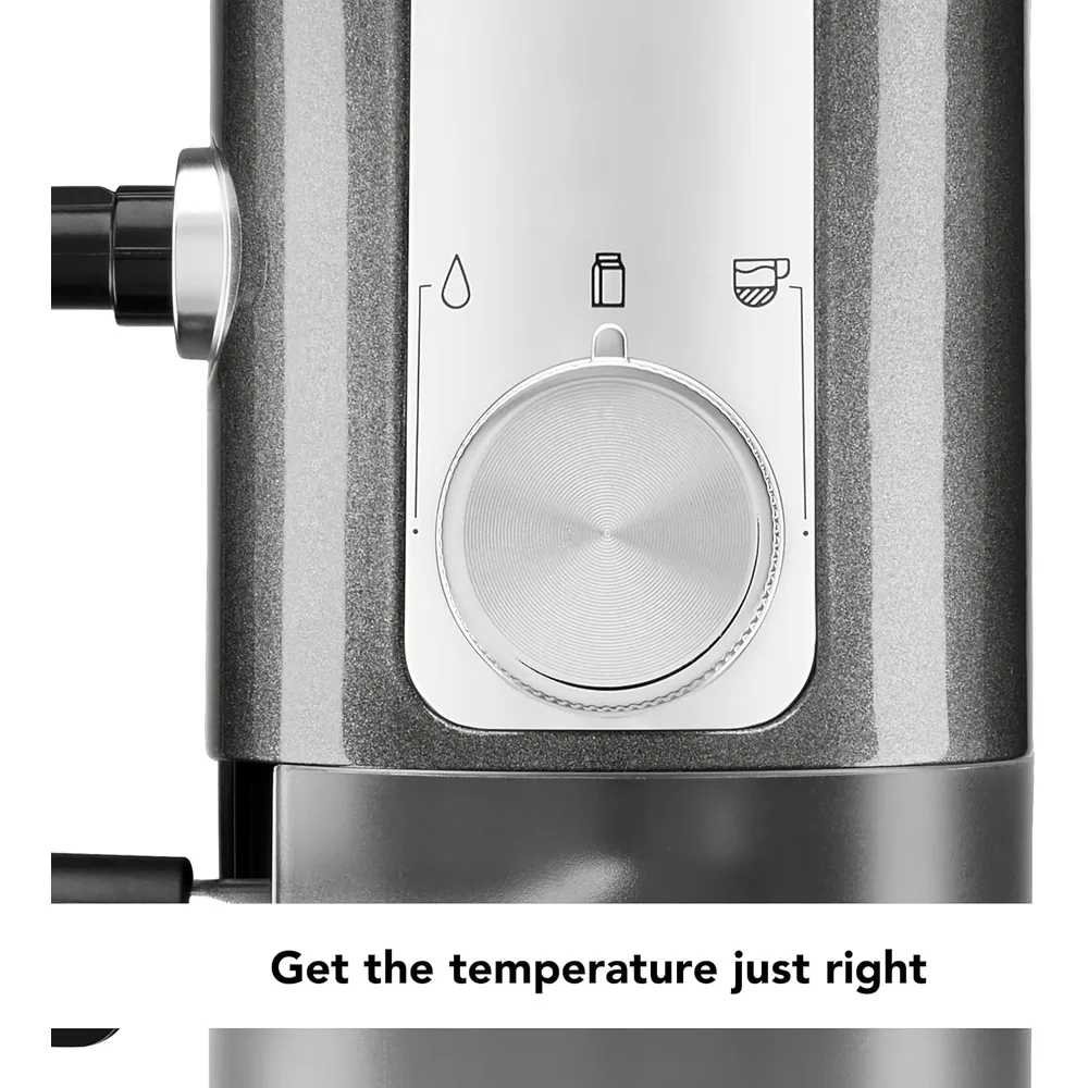 KITCHENAID KESMK5, ACCESORIO ESPUMADOR AUTOMÁTICO DE LECHE METÁLICO NEGRO