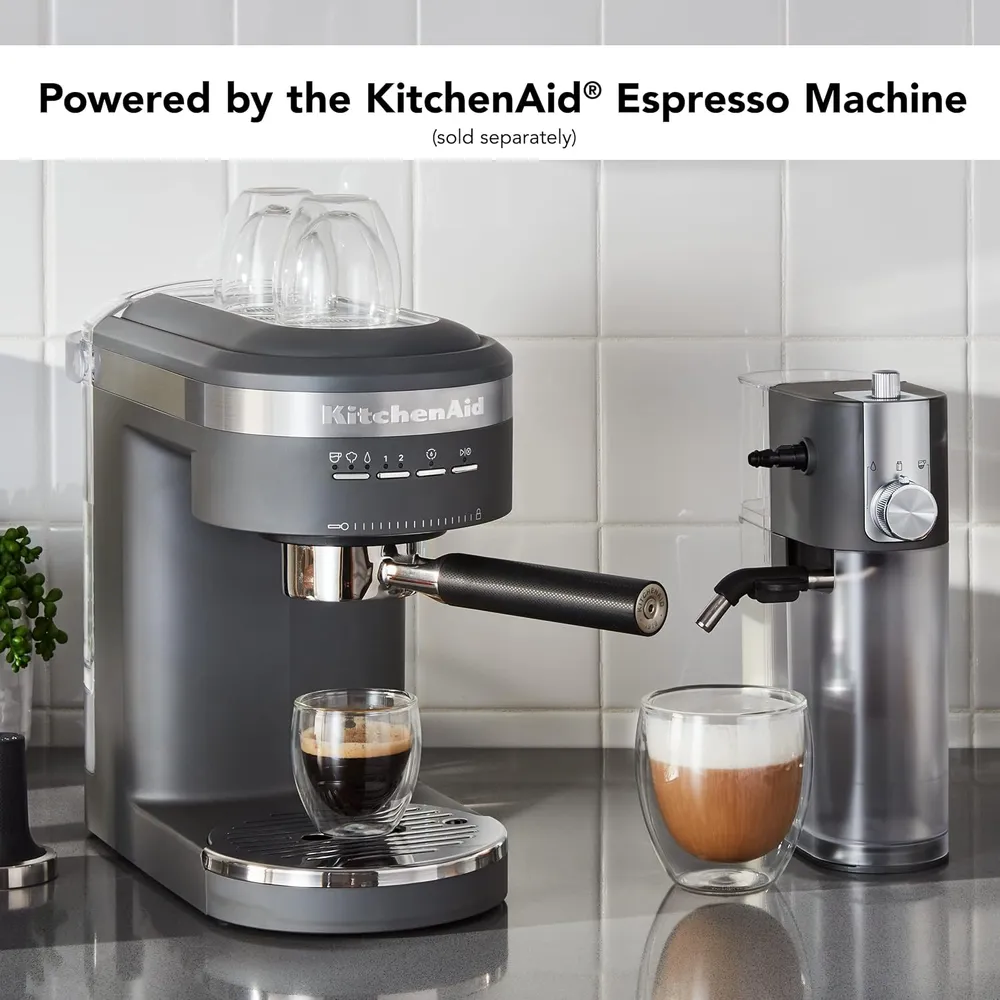 KITCHENAID KESMK5, ACCESORIO ESPUMADOR AUTOMÁTICO DE LECHE METÁLICO NEGRO