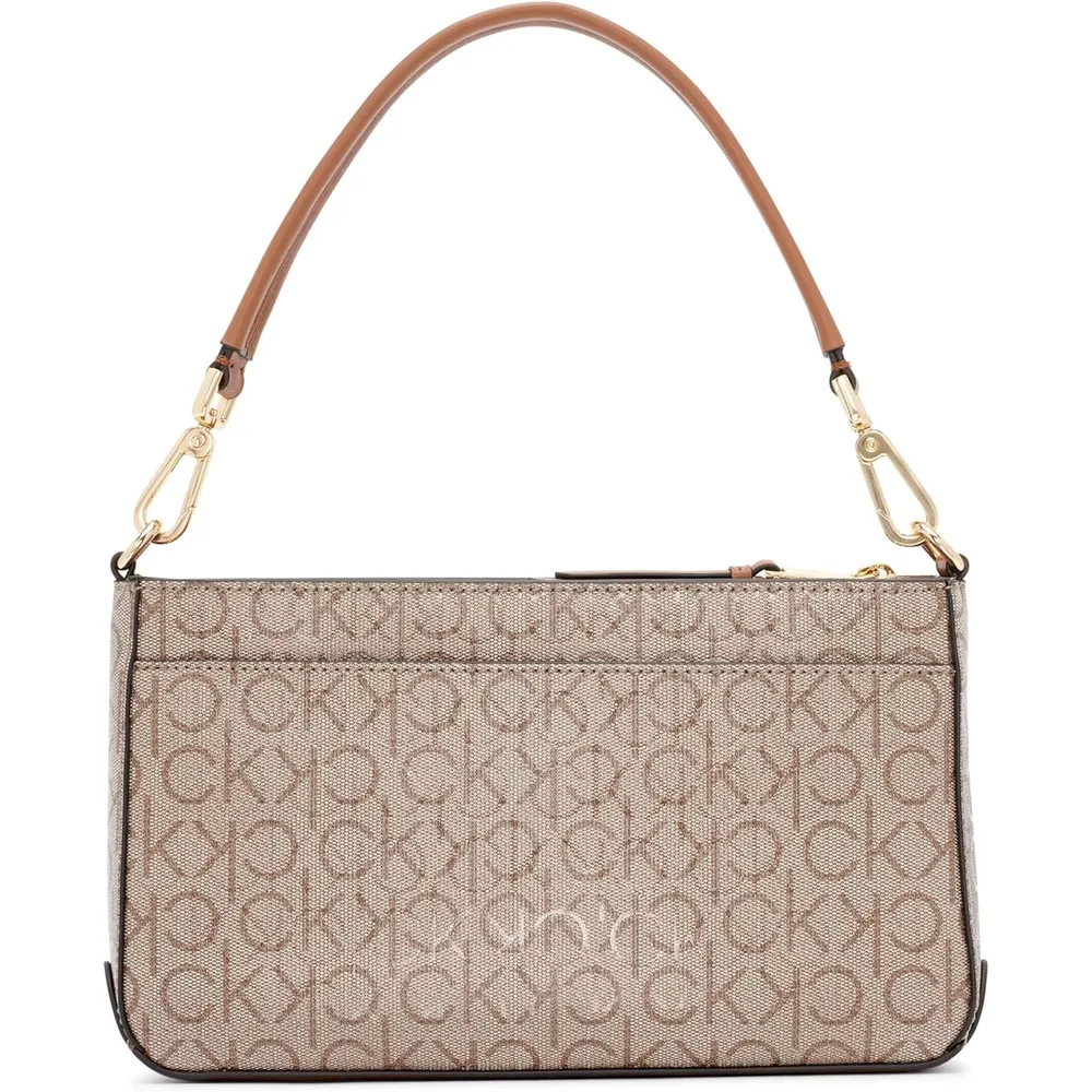 Calvin Klein | Bolso de Hombro Lucy con Triple Compartimento para Mujer