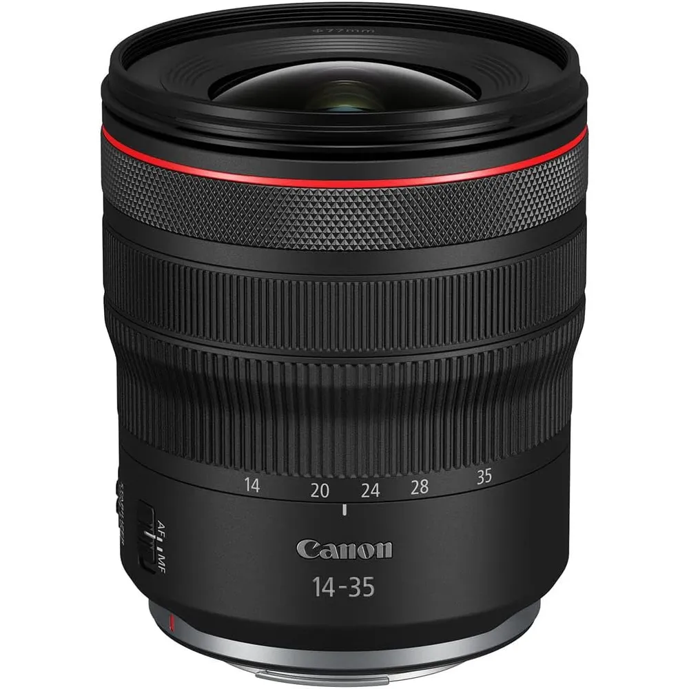 Canon zoom gran angular RF 14-35mm F4 L IS USM | Negro