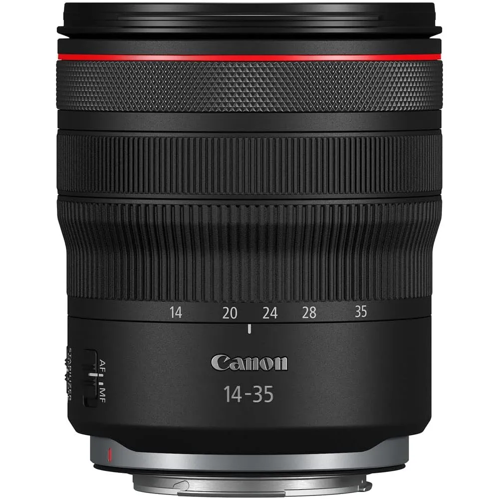Canon zoom gran angular RF 14-35mm F4 L IS USM | Negro