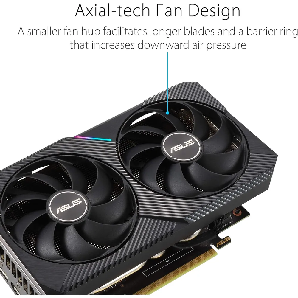 ASUS Dual GeForce RTX 3060 V2 12GB OC