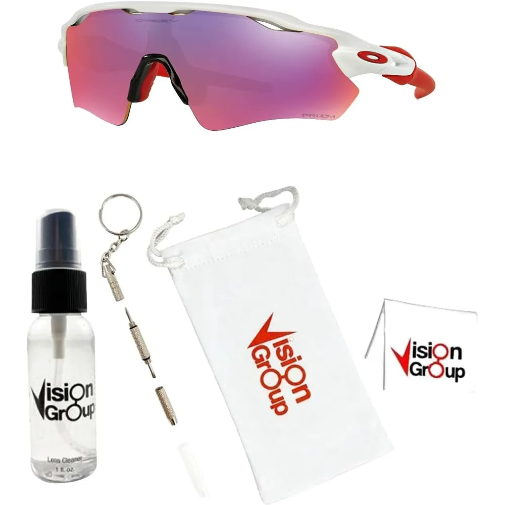 Oakley Radar EV Path OO9208 Gafas de sol para hombre | Polished White / Prizm Road