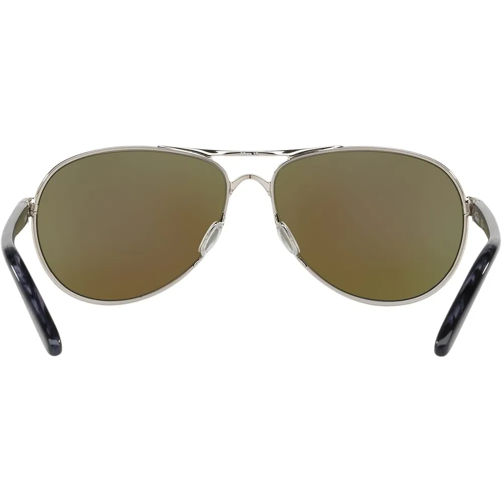 Oakley Feedback OO4079 Gafas de sol para hombre | Polished Chrome / Prizm Sapphr Iridium