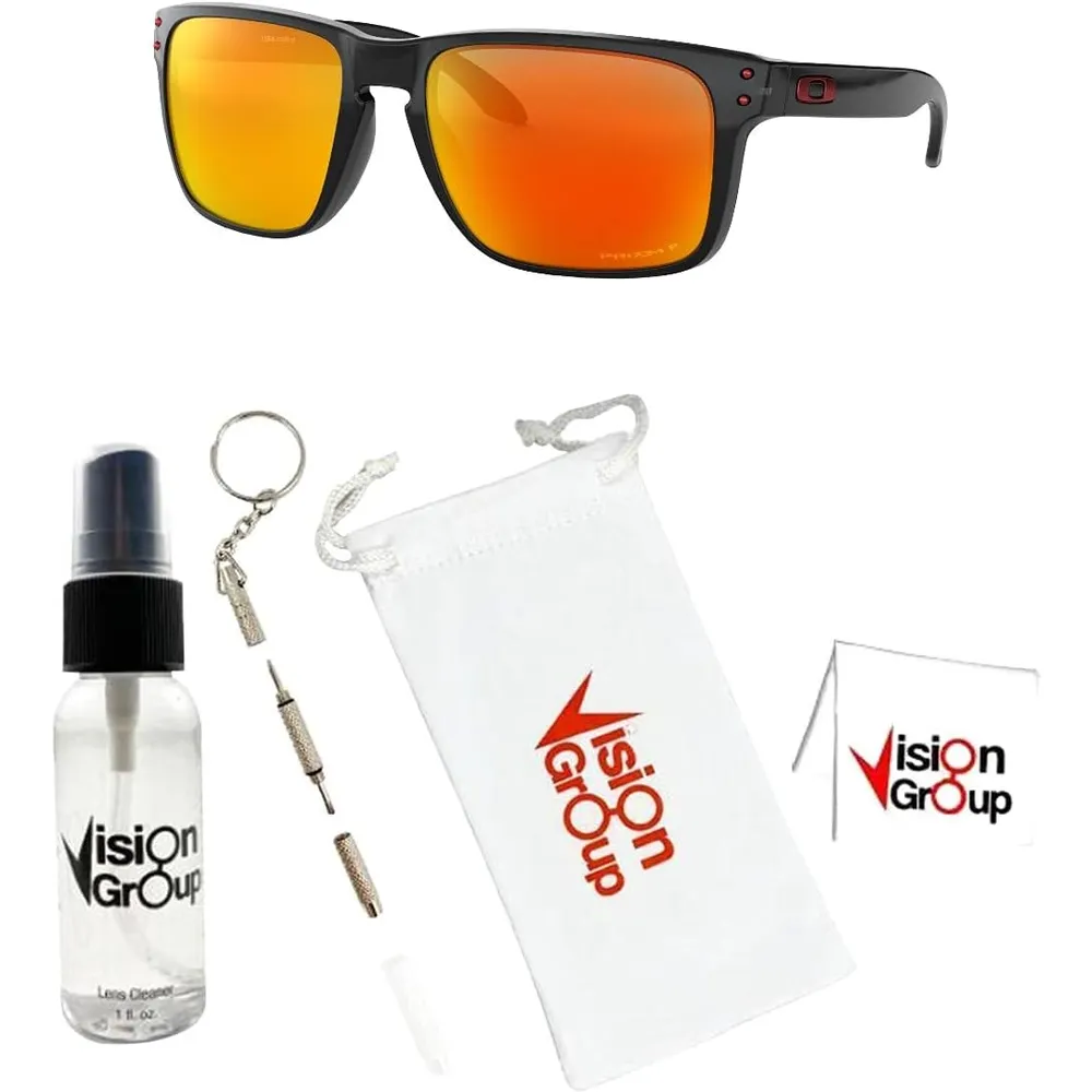 Oakley Holbrook XL OO9417 Gafas de sol para hombre | Black Ink / Prizm Ruby