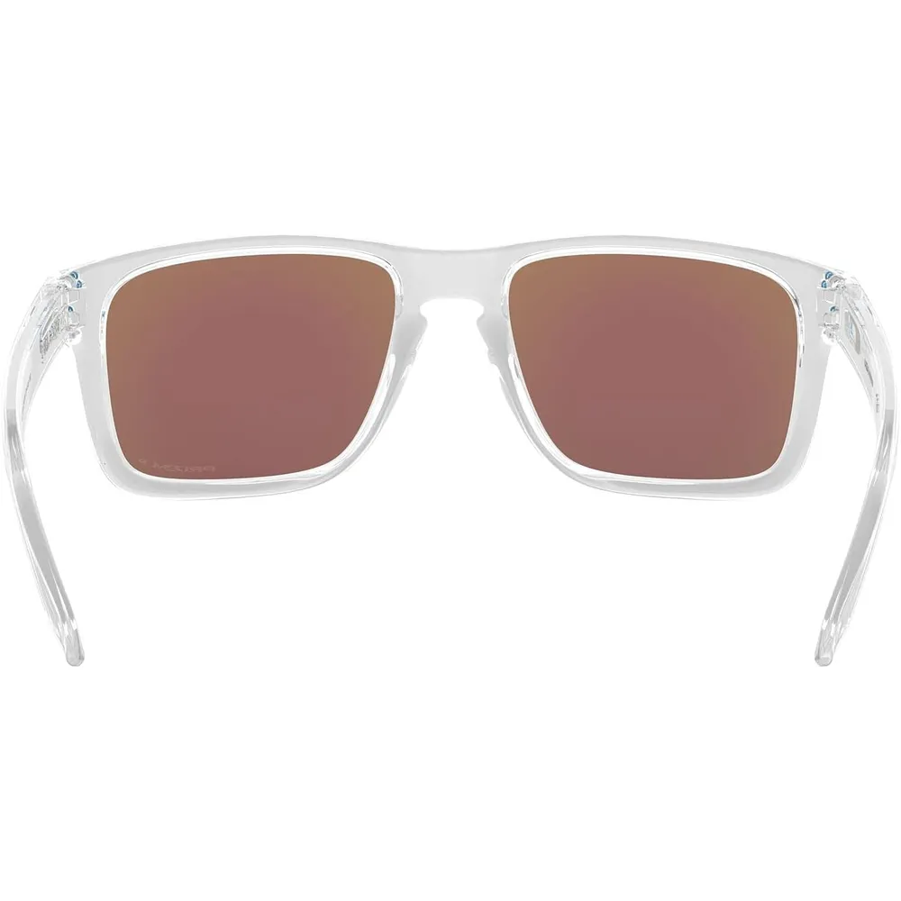 Oakley Holbrook XL OO9417 Gafas de sol para hombre | Polished Clear / Prizm Sapphr Iridium