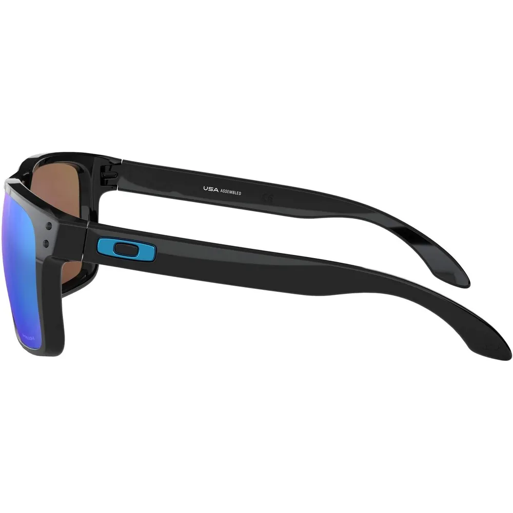 Oakley Holbrook XL OO9417 Gafas de sol para hombre | Polished Black / Prizm Sapphire