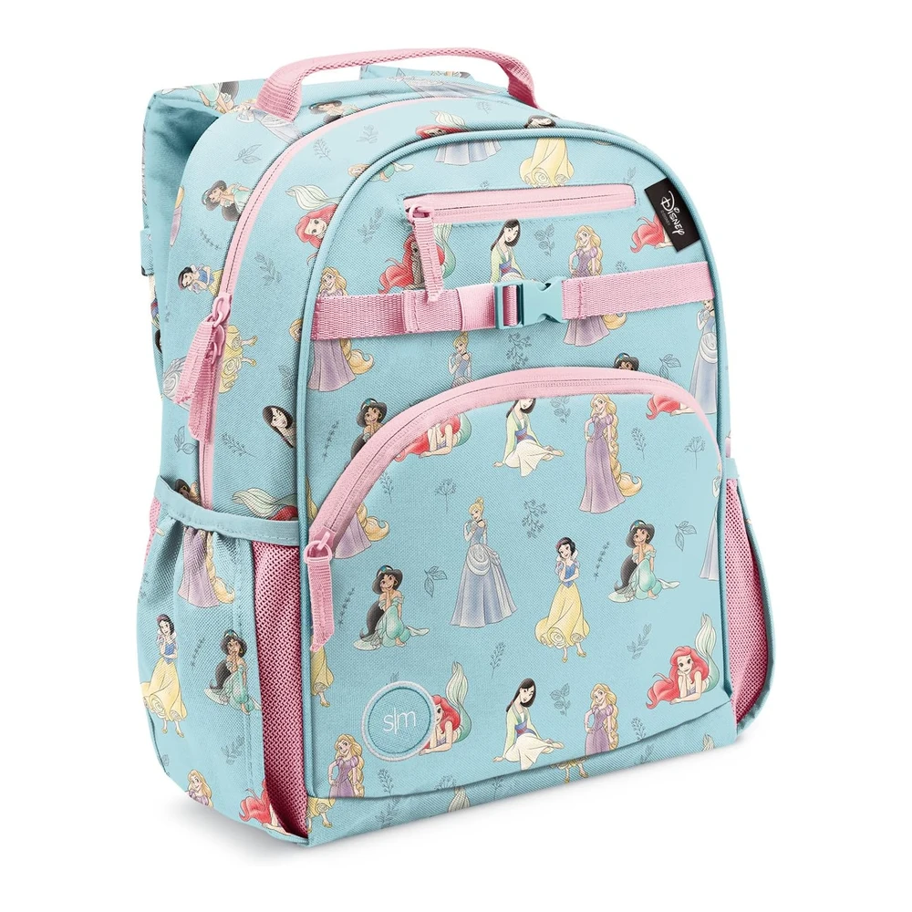 b098bm7gw1_m.webp Simple Modern - Mochila con Diseño de Disney para Niñas y Niños Pequeños y Escolares - - Disney - Princesa Real Beauty