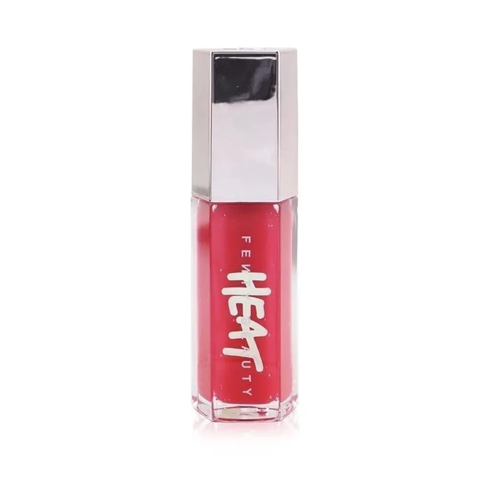 Fenty Brillo Labial Gloss Bomb Heat + Voluminizador Universal – by Rihanna|Rojo