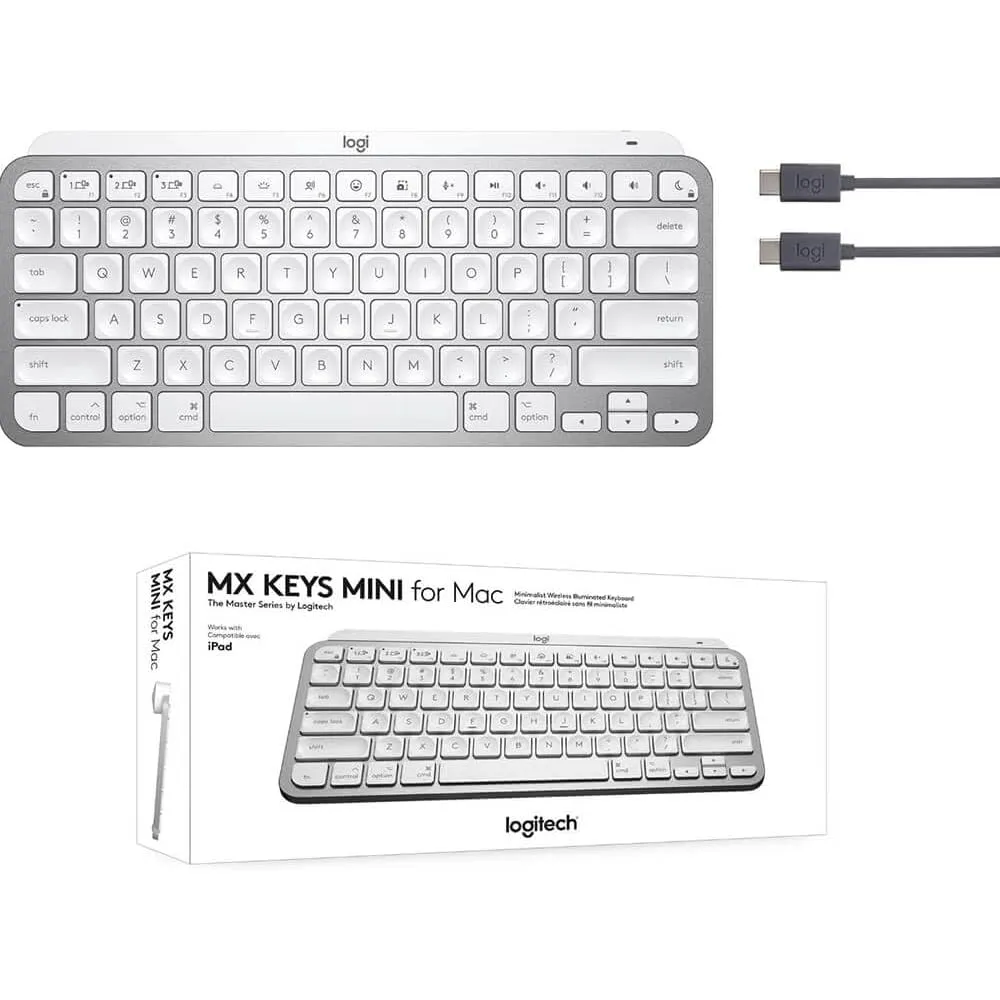 TECLADO INALÁMBRICO PARA MAC MX KEYS MINI LOGITECH
