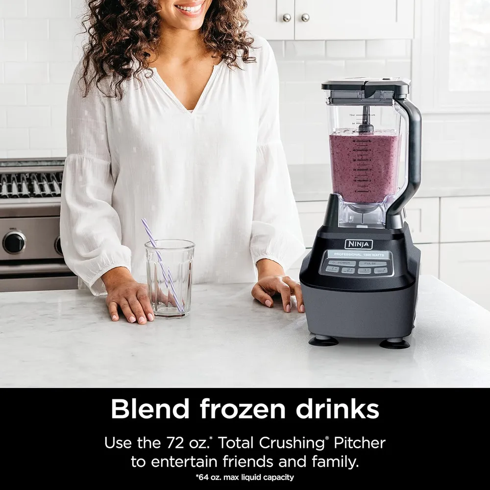 NINJA LICUADORA MEGA KITCHEN SYSTEM BL770AMZ 72 OZ / 2.13 L | NEGRO