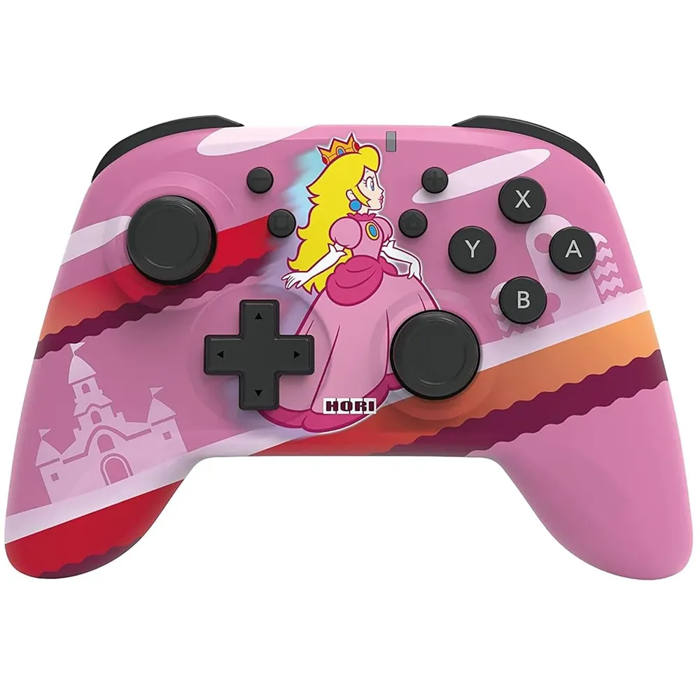 HoriPad Pro Peach para Nintendo Switch - Licenciado por Nintendo