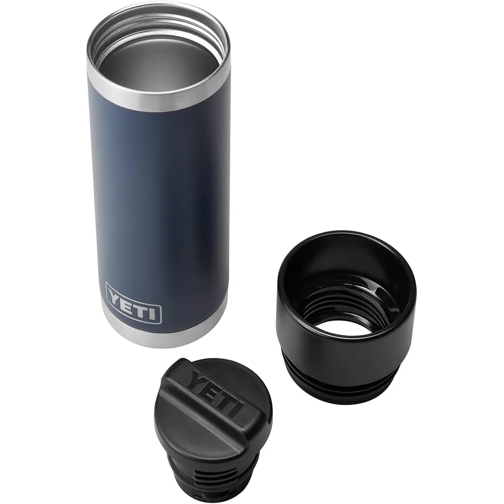 YETI Botella Rambler Térmica con Tapa Hot Shot de 18 oz | Azul Marino