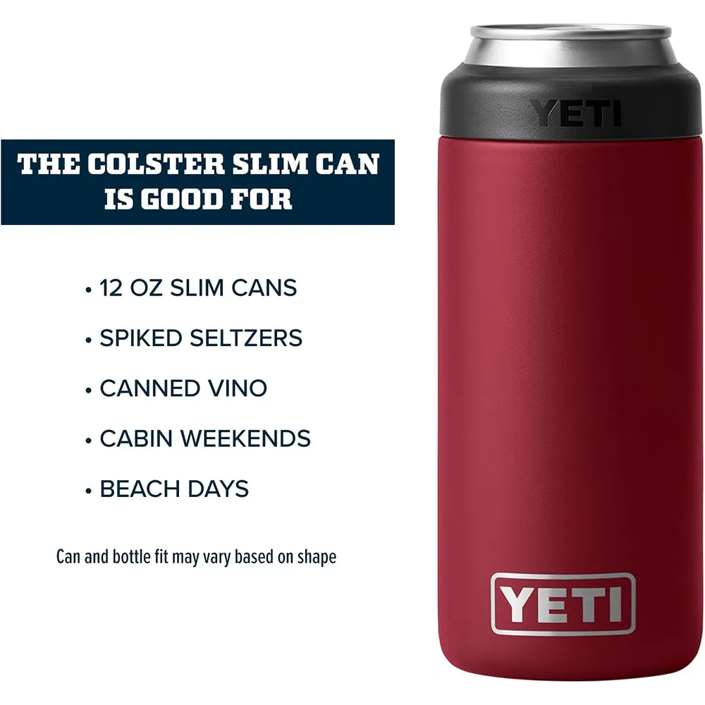 YETI Rambler Aislador de Latas Insertable de 12 oz | Rojo