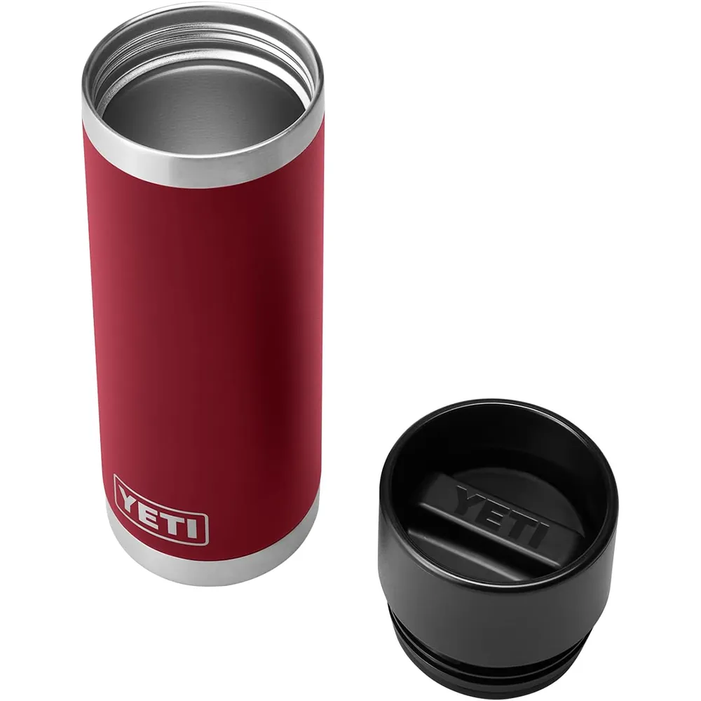 YETI Botella Rambler Térmica con Tapa Hot Shot de 18 oz | Rojo Oscuro