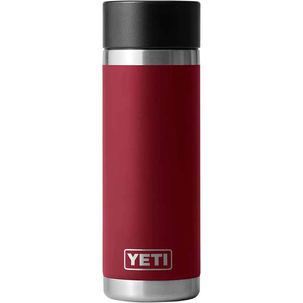 YETI Botella Rambler Térmica con Tapa Hot Shot de 18 oz | Rojo Oscuro