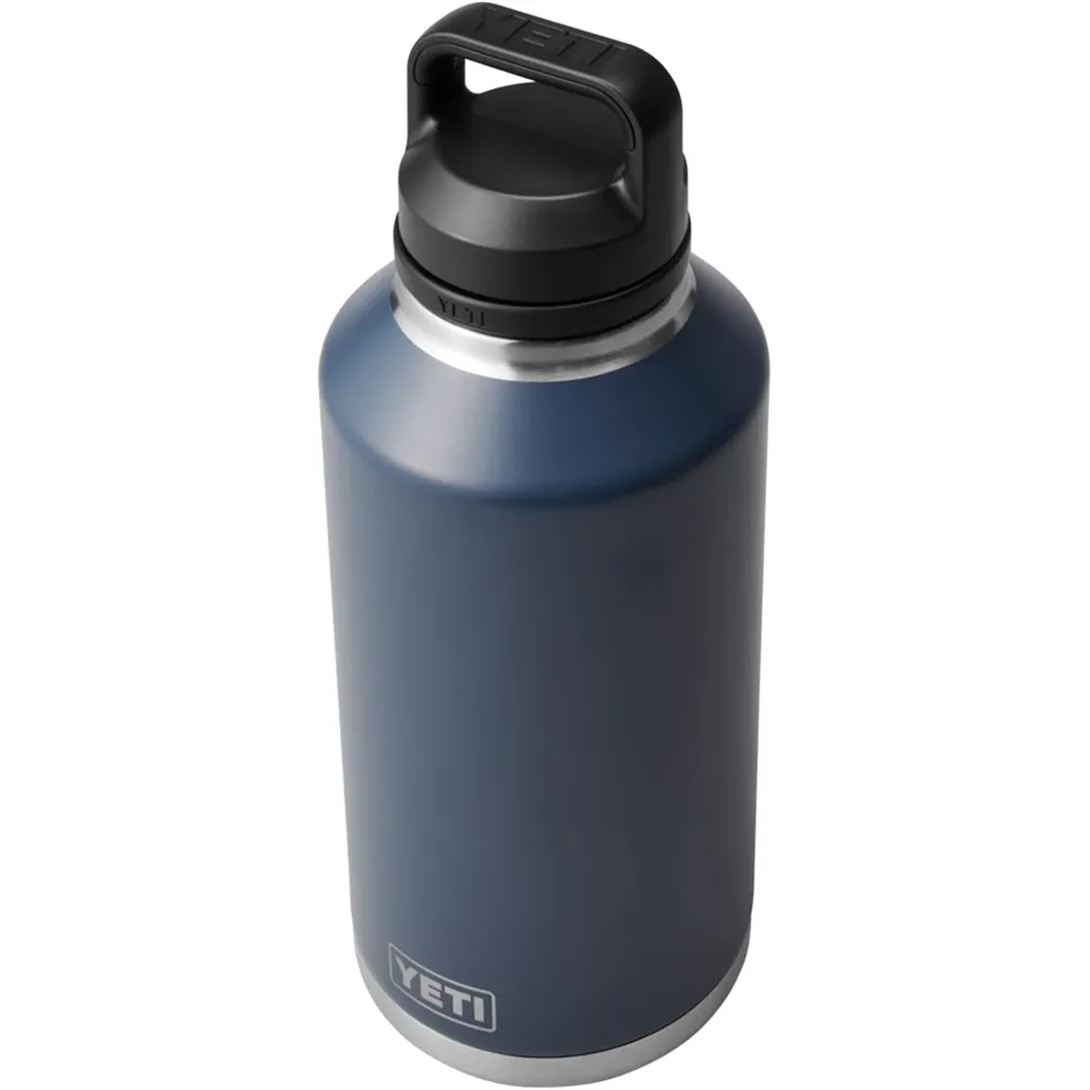 YETI Botella Rambler con Tapa de Chupón de 64 oz | Azul Marino