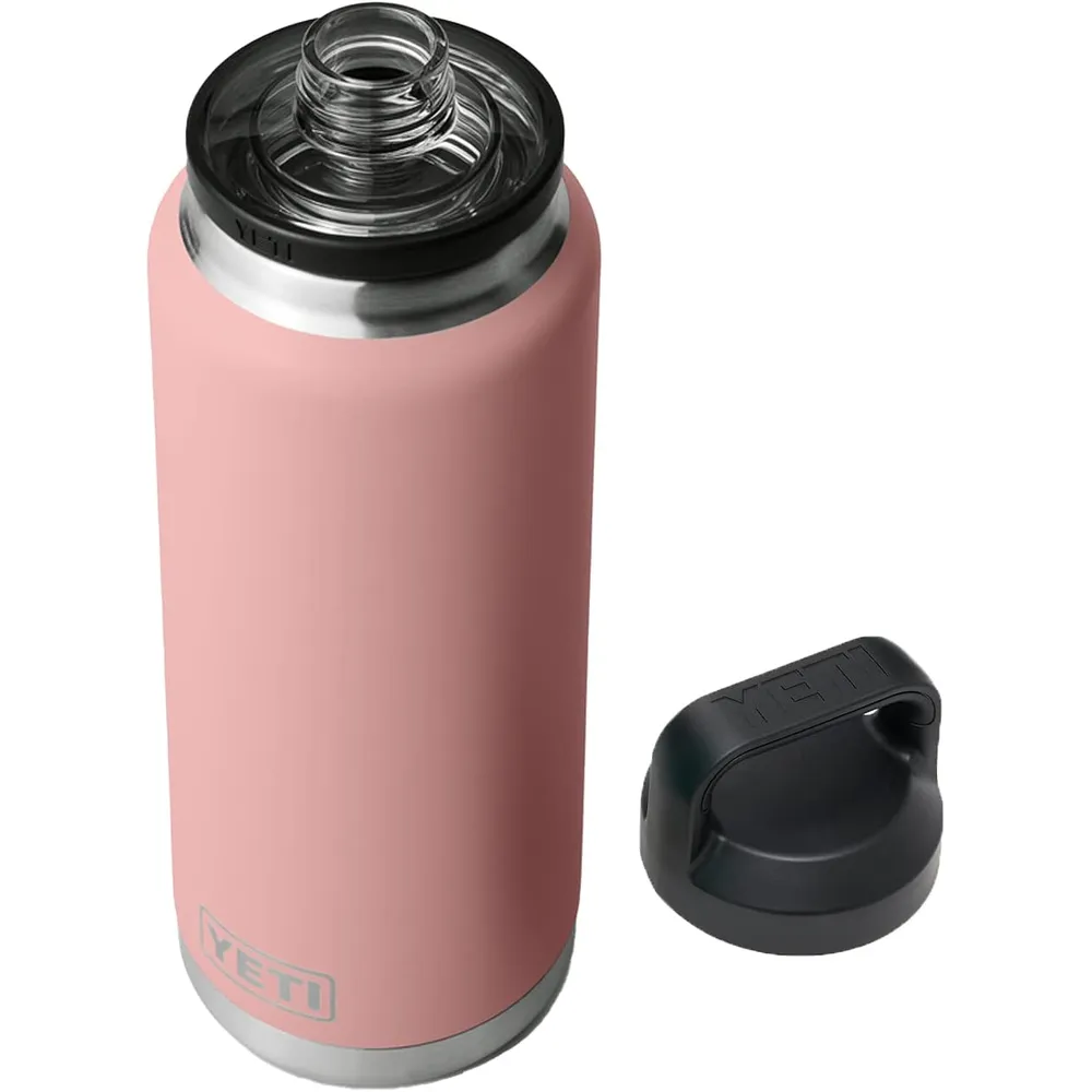 YETI Botella Rambler con Tapa para Sorbos de 36 oz | Palo Rosa