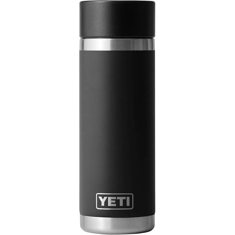 YETI Botella Rambler Térmica con Tapa Hot Shot de 18 oz | Negro