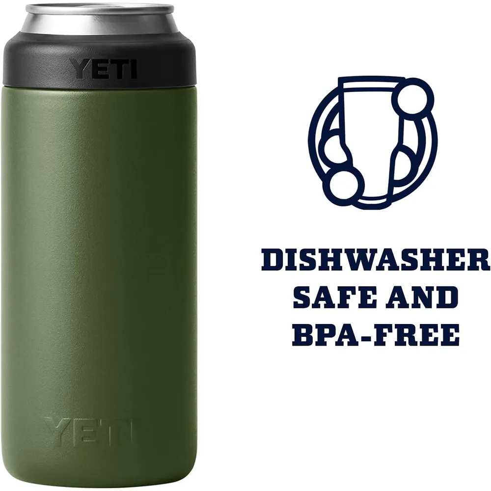 b098z37zld_4_webp.webp YETI Rambler Aislador de Latas Insertable de 12 oz | Verde Olivo