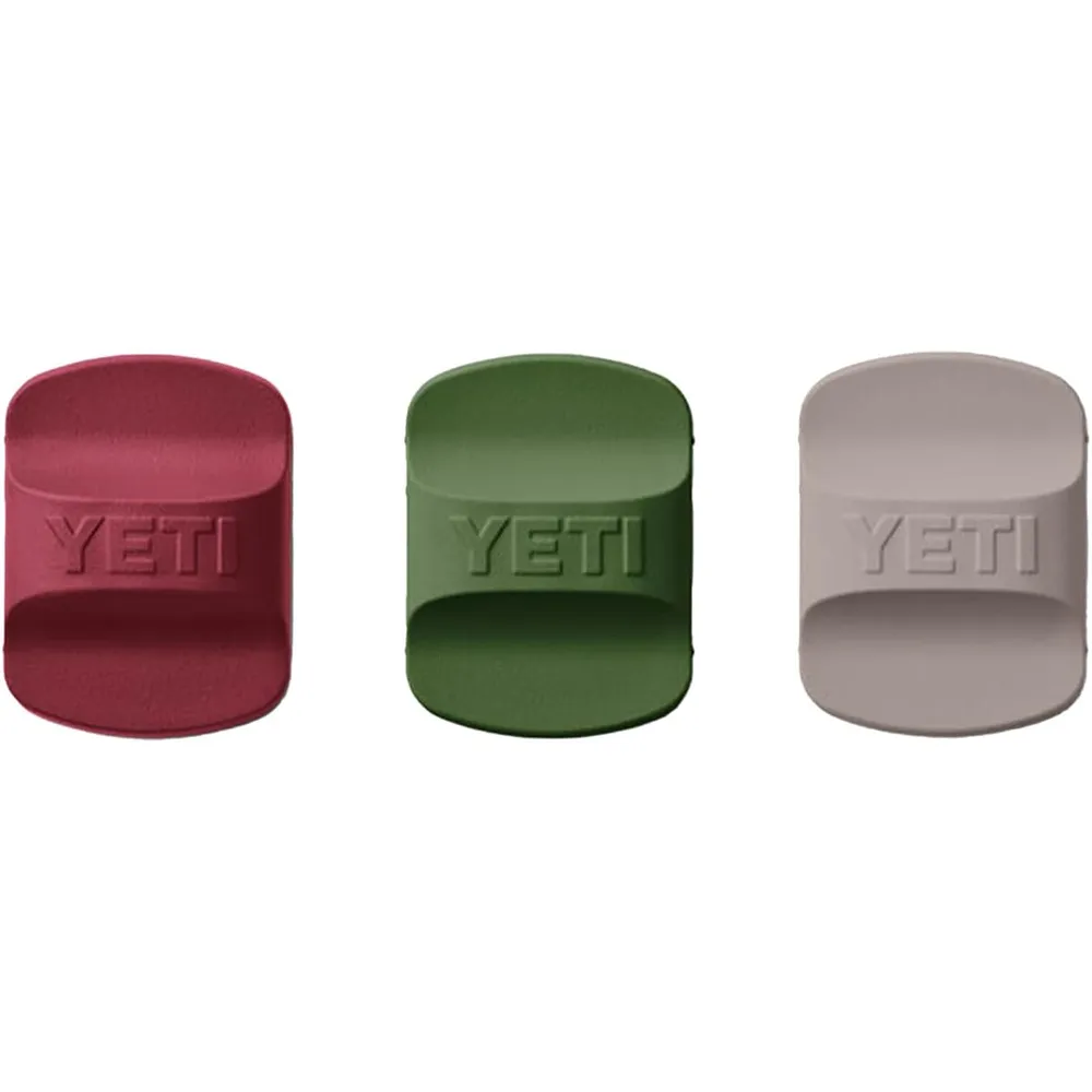 YETI Pack de 3 Magsliders de Repuesto | Rojo Verde Crema