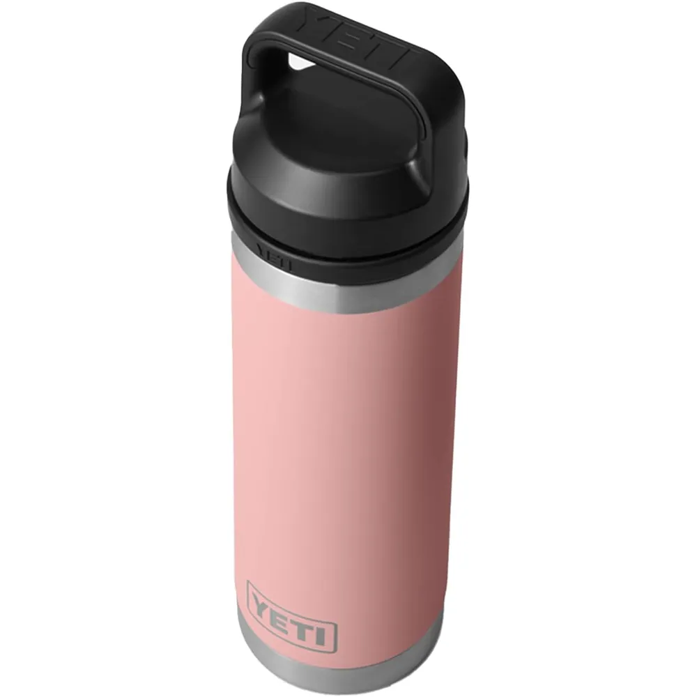 YETI Botella Rambler con Tapa Chung de 18 oz | Palo Rosa
