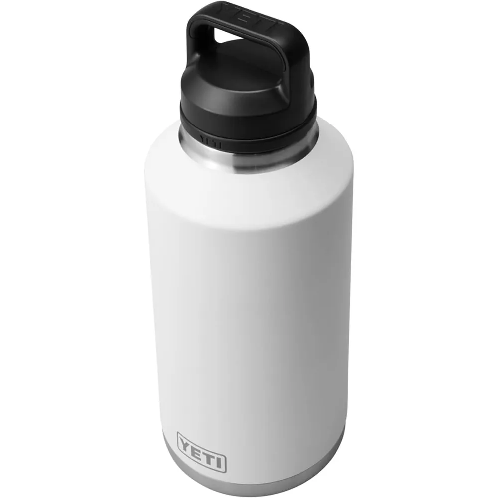 YETI Botella Rambler con Tapa de Chupón de 64 oz | Blanco
