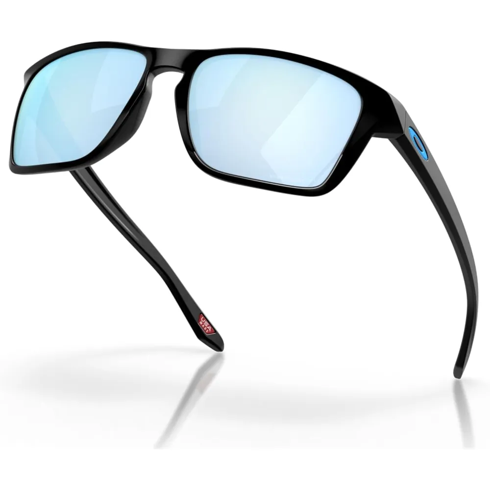 Oakley Sylas OO9448 Gafas de sol para hombre | Matte Black / Prizm Deep Water