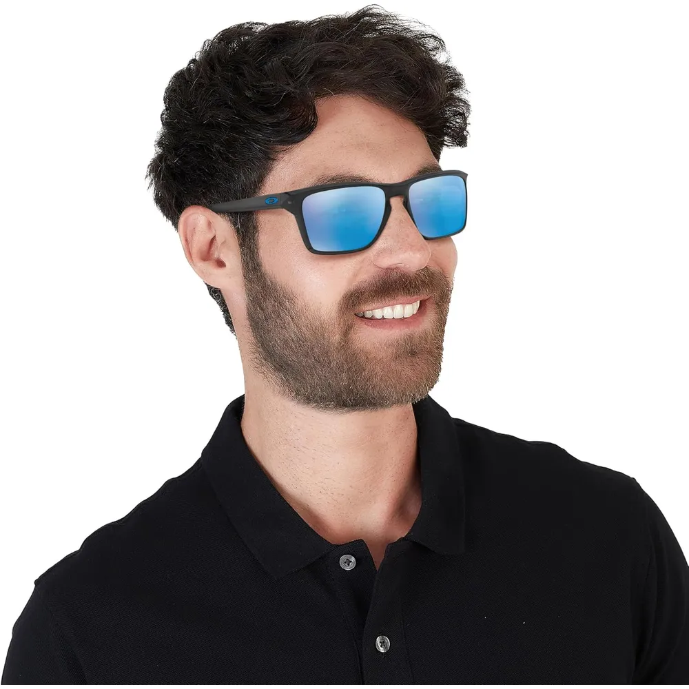 Oakley Sylas OO9448 Gafas de sol para hombre | Black Ink / Sapphire Iridium