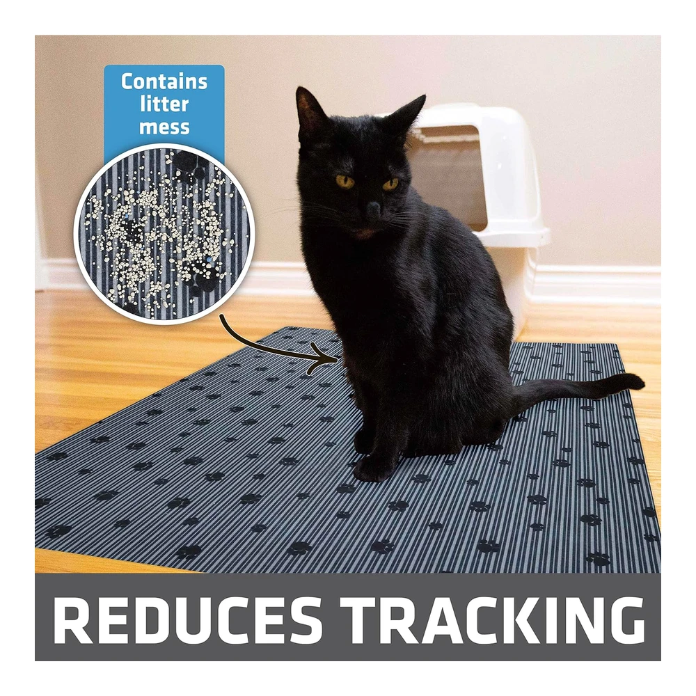 b099hbmz67_2.webp Drymate Original a Prueba de Orina Suave En Las Patas de Los Gatos Absorbente / Impermeable Lavable a Máquina Duradero | Negro