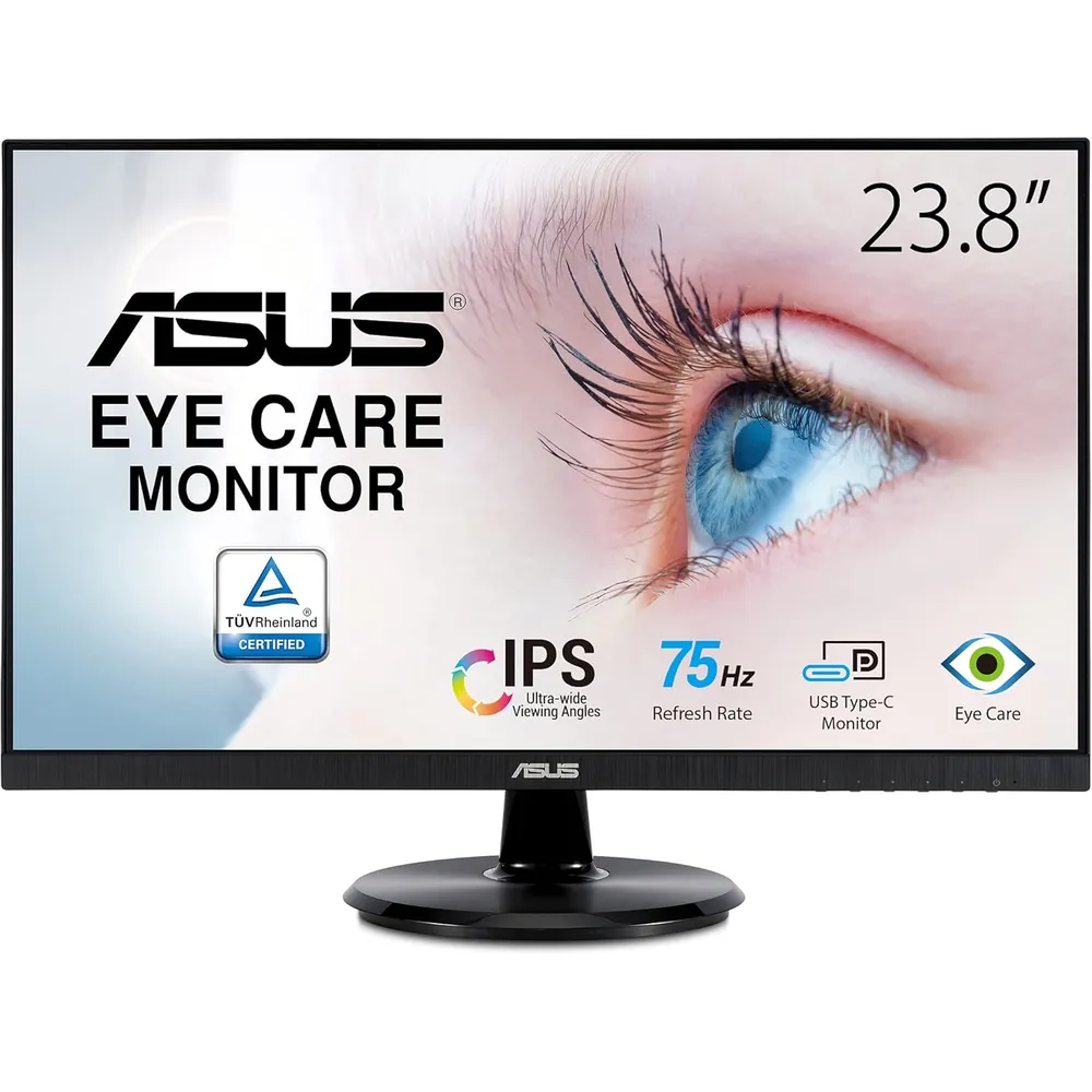 ASUS VA24DCP Monitor 23.8" Full HD IPS 75Hz USB-C