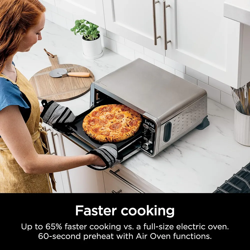 NINJA HORNO DE AIRE SP301 13 EN 1, 60.7 OZ / 1.8 L | PLATEADO