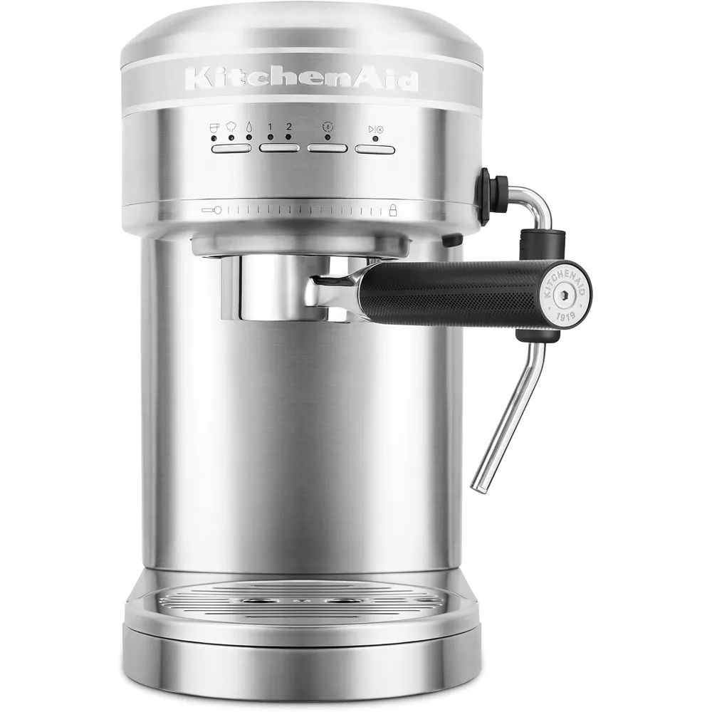 KITCHENAID KES6503, CAFETERA ESPRESSO SEMIAUTOMÁTICA DE METAL
