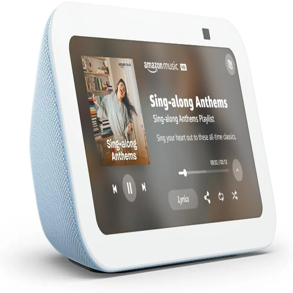 PARLANTE INTELIGENTE AMAZON ECHO SHOW 5 | AZUL CIELO